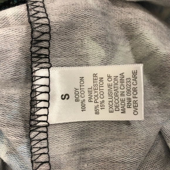 On The Byas Mens Shirt Hoodie Pullover Small Navy - Picture 3 of 5